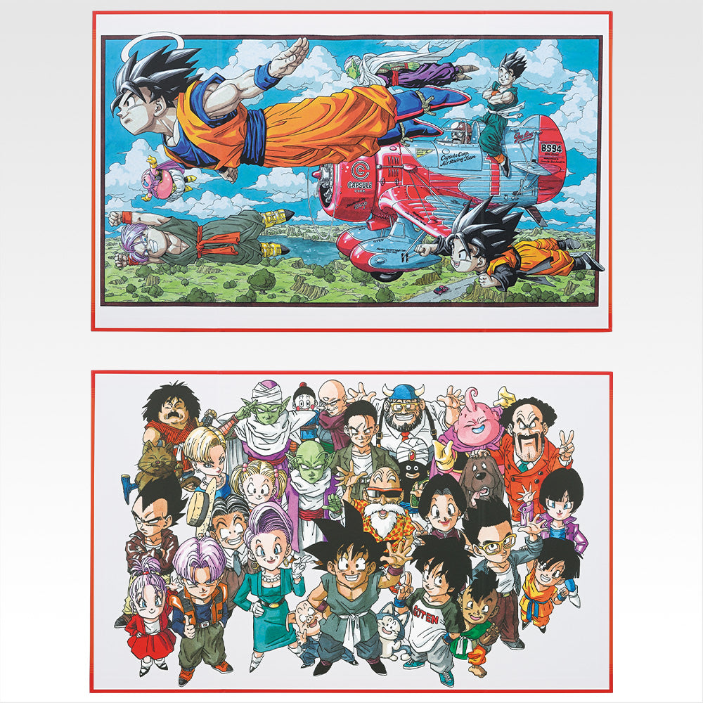 Ichiban Kuji Dragon Ball Prize C 40th Anniversary Two-Page Visual Board - Mandorama
