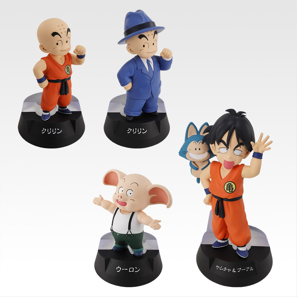 Ichiban Kuji Dragon Ball Prize D Krillin, Oolong, Yamcha & Puar Assemble Figure - Mandorama