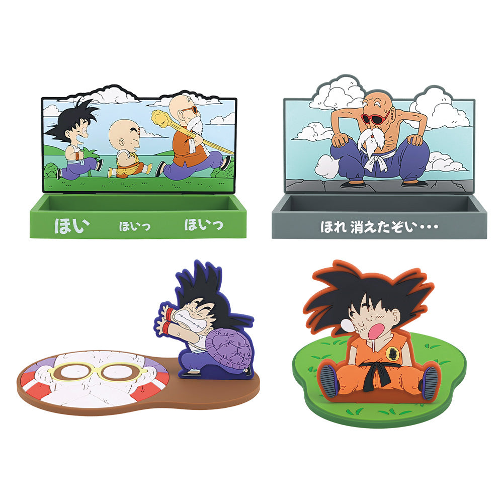 Ichiban Kuji Dragon Ball Prize D Rubber Case & Rubber Coaster Set - Mandorama
