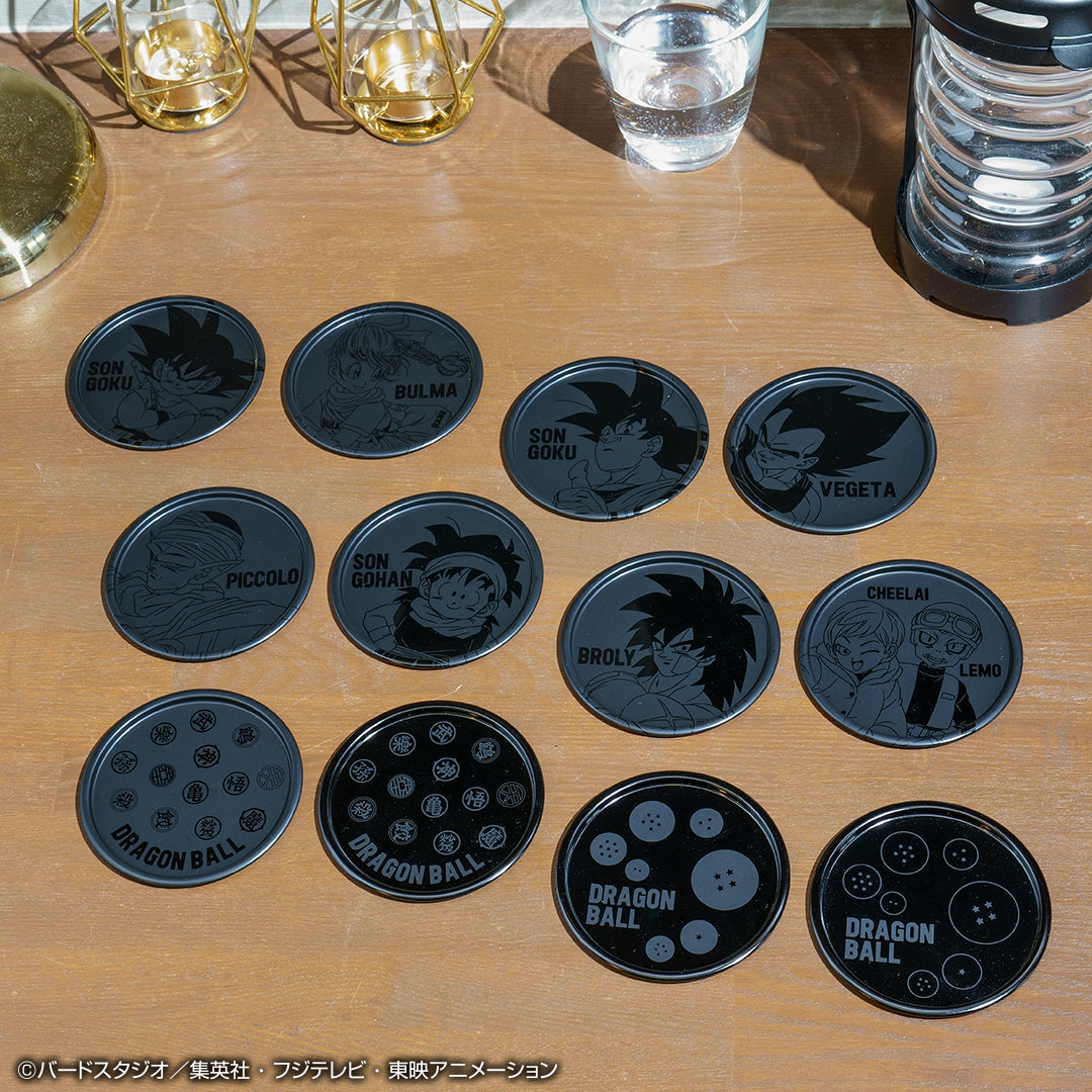 Ichiban Kuji Dragon Ball Prize G Metal Pair Coaster Set - Mandorama