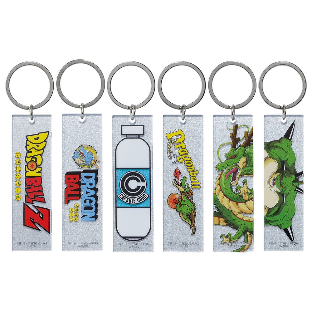 Ichiban Kuji Dragon Ball Prize H Glitter Keychain Set - Mandorama