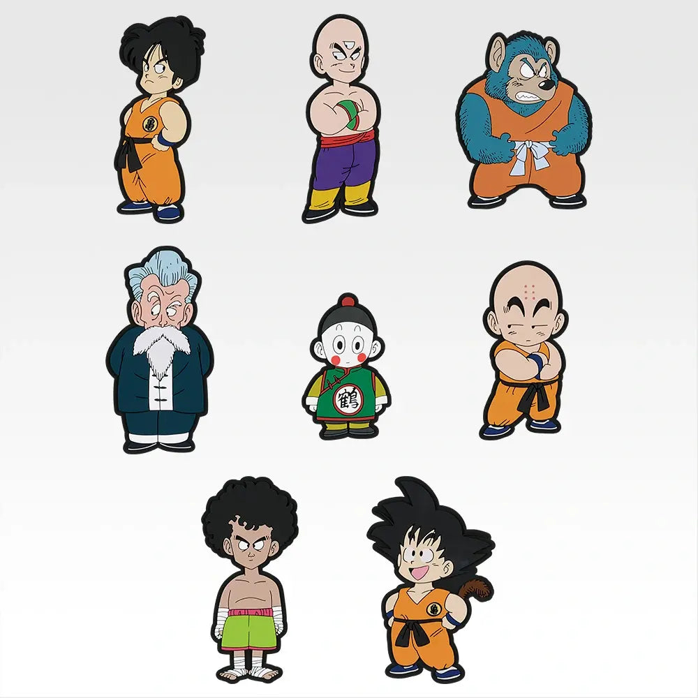 Ichiban Kuji Dragon Ball Prize H Rubber Magnet Set - Mandorama