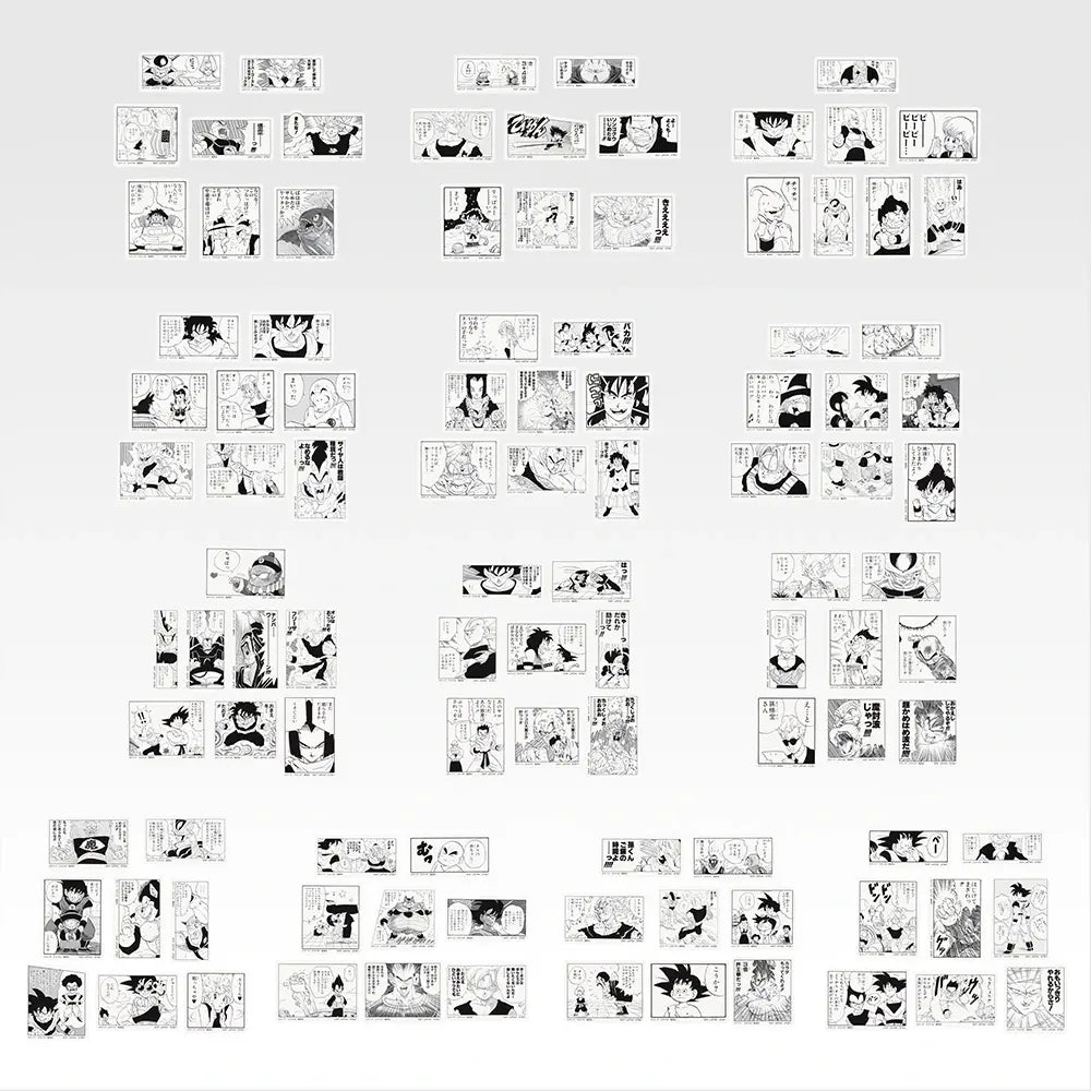 Ichiban Kuji Dragon Ball Prize I Comic Panel Sticker Collection II - Mandorama