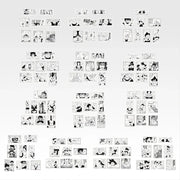 Ichiban Kuji Dragon Ball Prize I Comic Panel Sticker Collection II - Mandorama