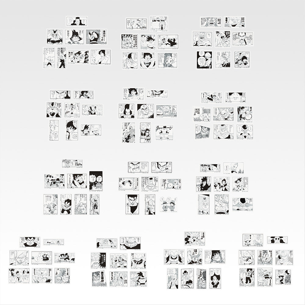 Ichiban Kuji Dragon Ball Prize I Comic Panel Sticker Collection - Mandorama