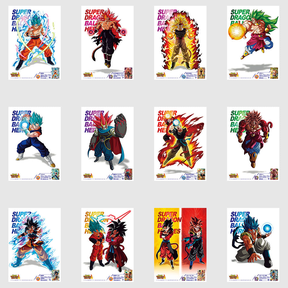 Ichiban Kuji Dragon Ball Super Prize F Clear Poster Set - Mandorama