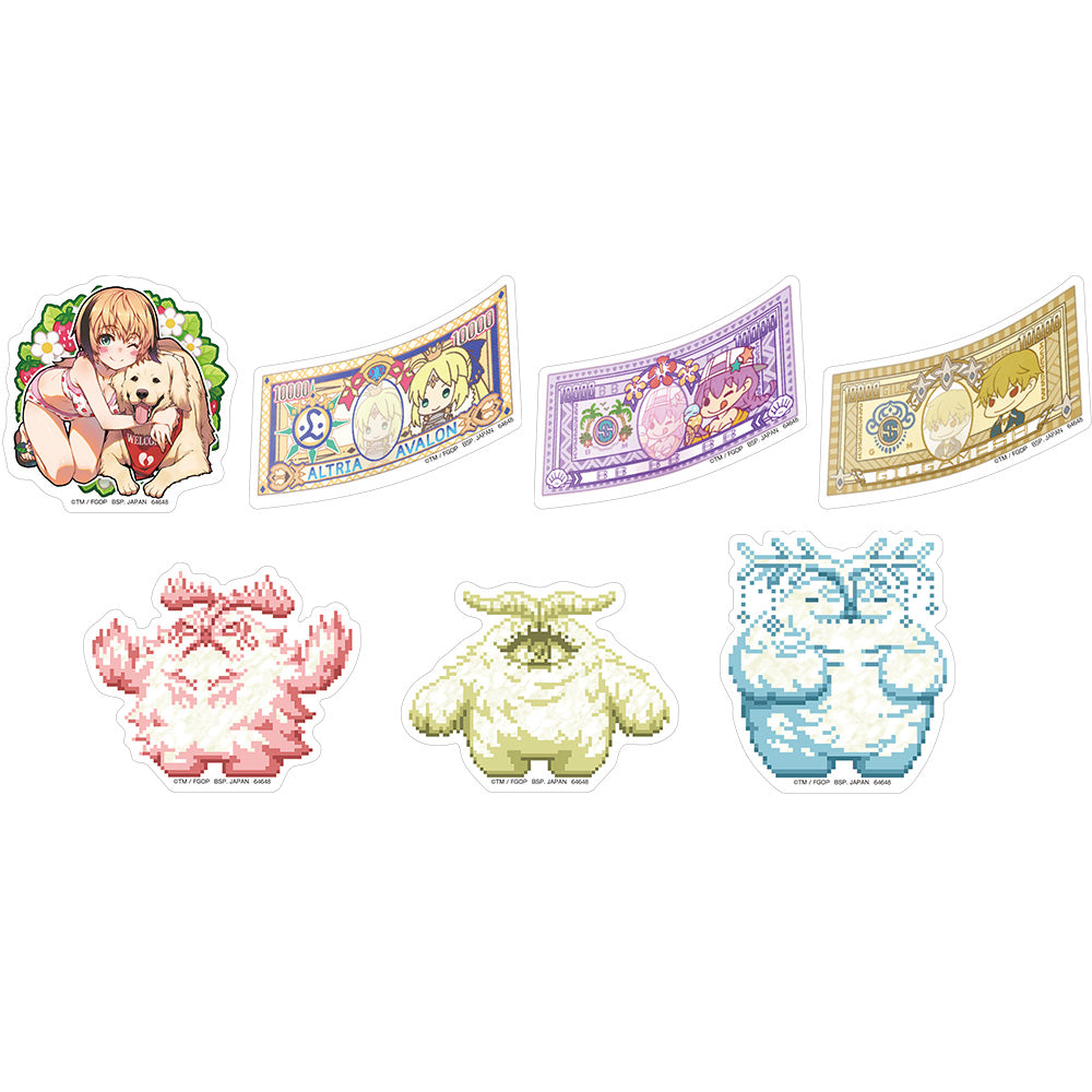 Ichiban Kuji Fate/Grand Order Prize G Sticker Set - Mandorama