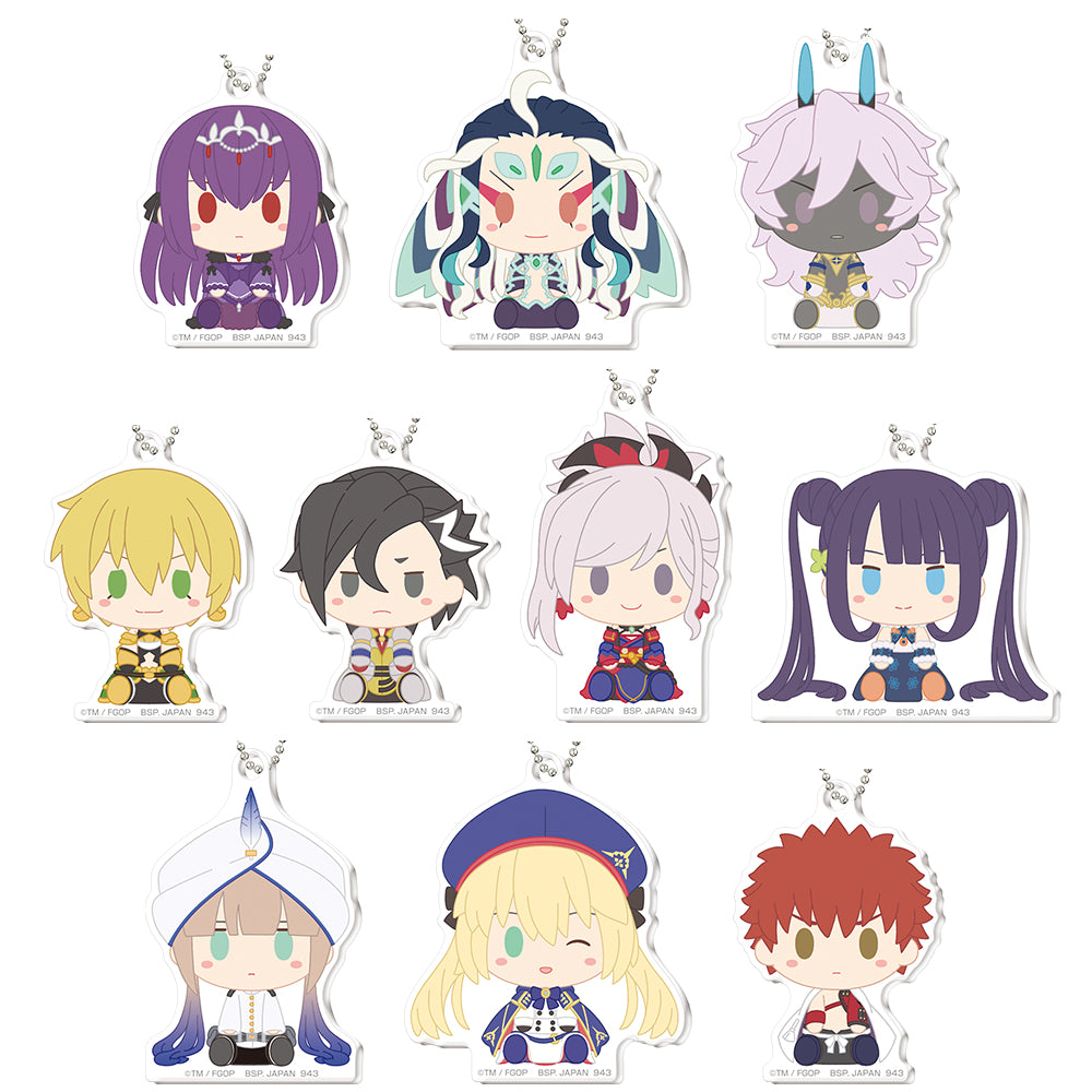 Ichiban Kuji Fate/Grand Order Prize H Choco-Noko Acrylic Keychain - Mandorama