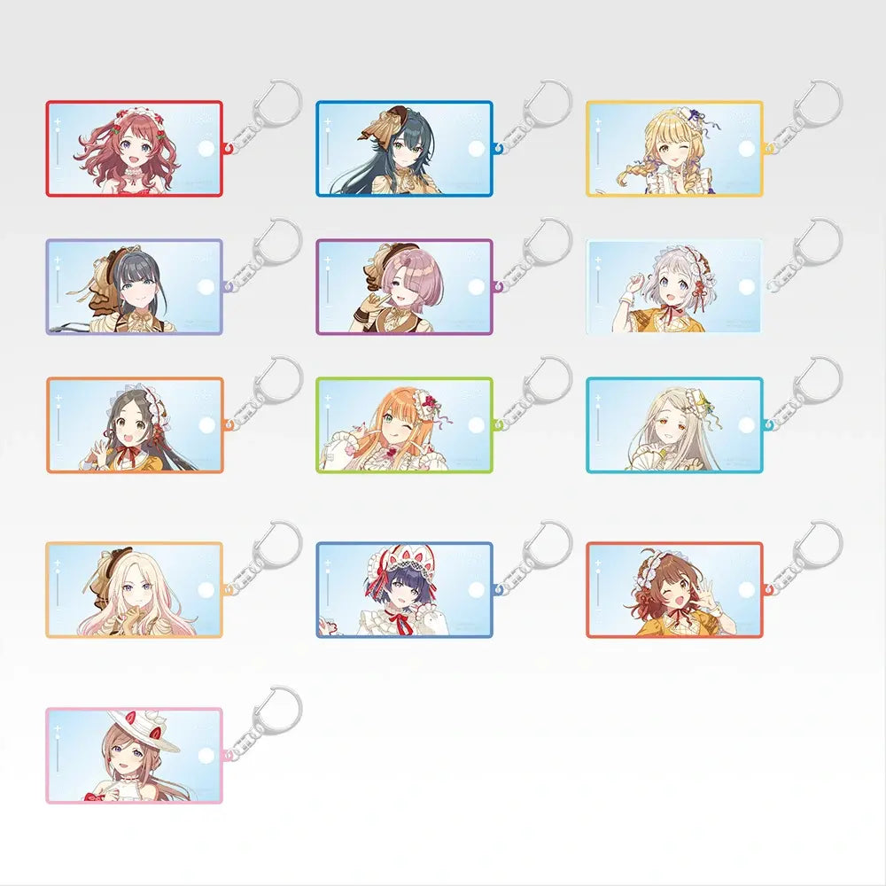 Ichiban Kuji Gakuen iDOLM@STER Prize F Original Illustration Acrylic Keychain - Mandorama