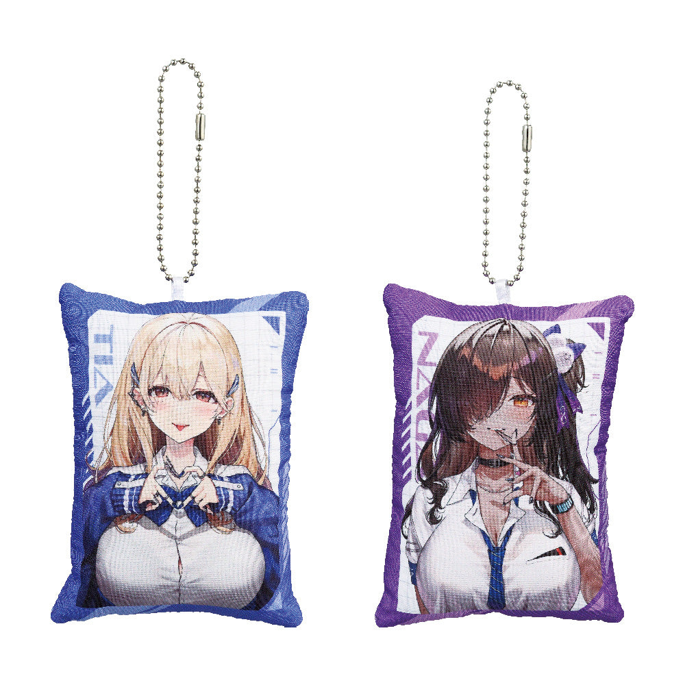 Ichiban Kuji Goddess of Victory: NIKKE Prize E Fluffy Cushion Charm Set - Mandorama