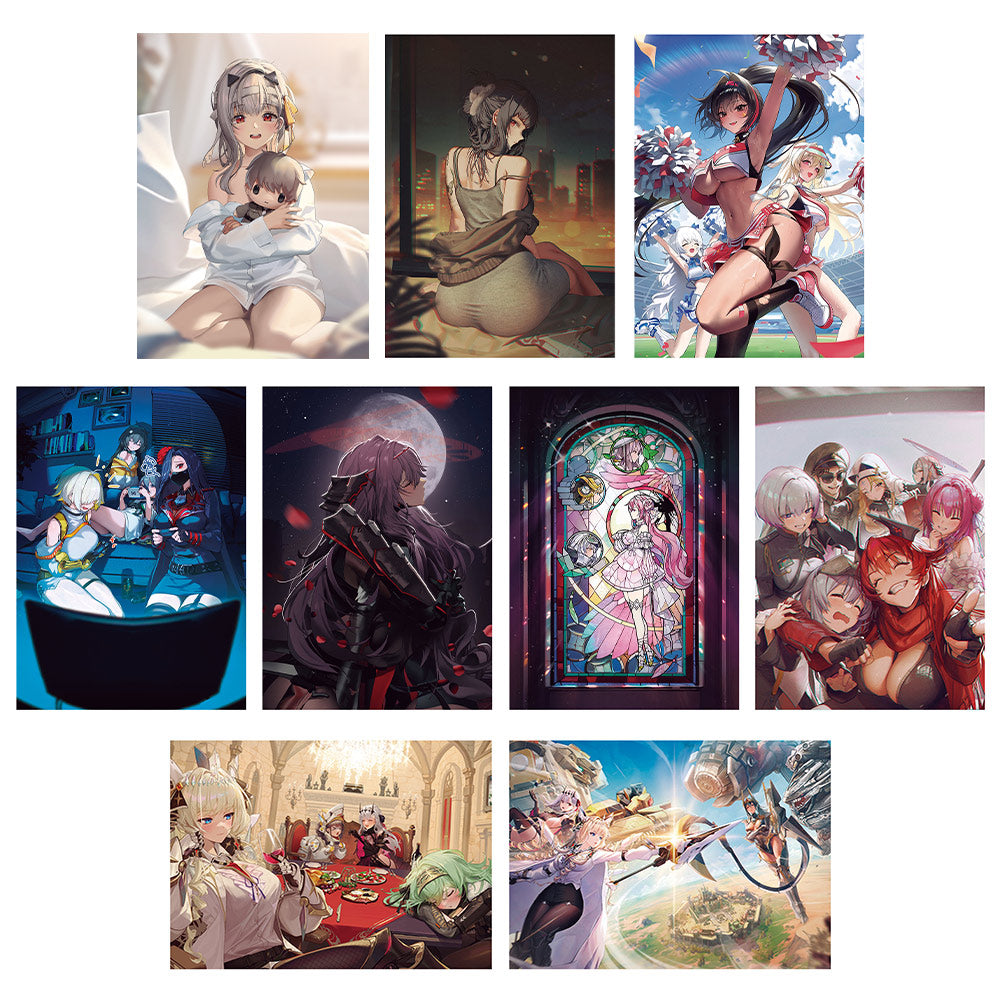 Ichiban Kuji Goddess of Victory: NIKKE Prize F Clear Poster - Mandorama