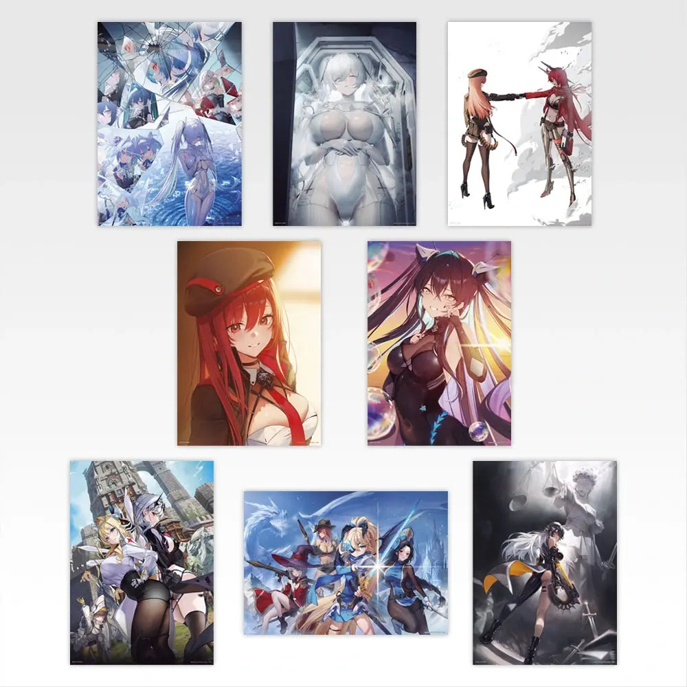 Ichiban Kuji Goddess of Victory: NIKKE Prize F Clear Poster - Mandorama
