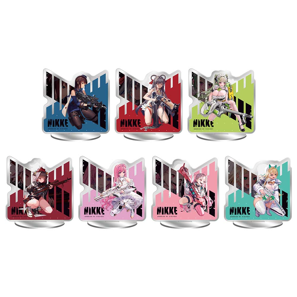 Ichiban Kuji Goddess of Victory: NIKKE Prize G Double-Sided Battle Acrylic Stand ONE - Mandorama