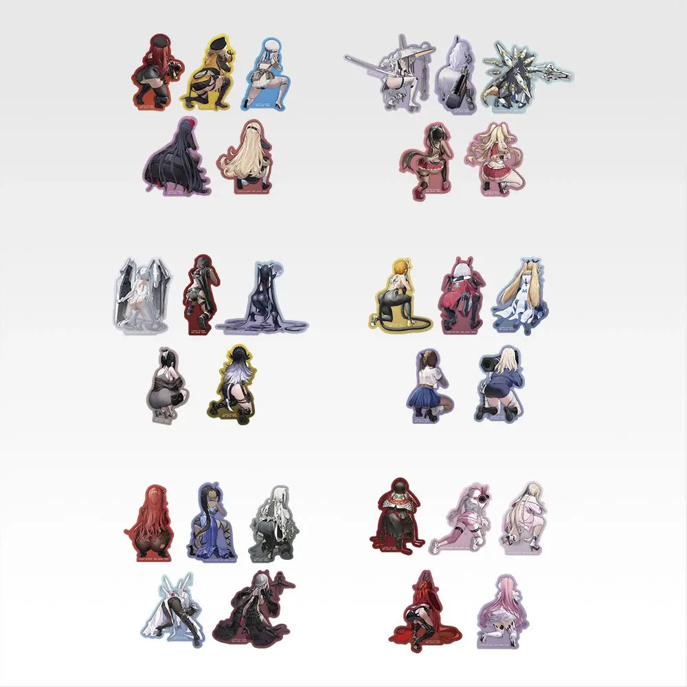 Ichiban Kuji Goddess of Victory: NIKKE Prize I Show Off Your Back Sticker Set - Mandorama