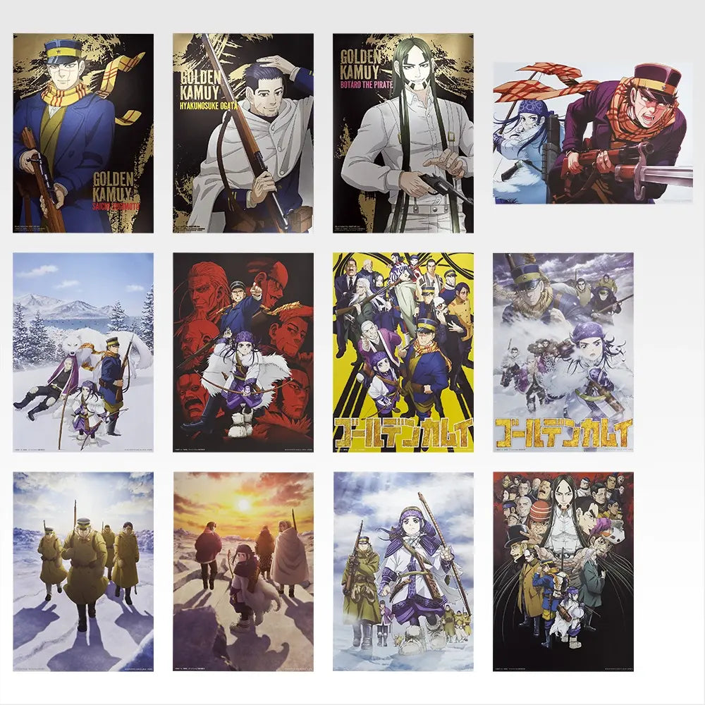 Ichiban Kuji Golden Kamuy Prize I Visual Sheet - Mandorama