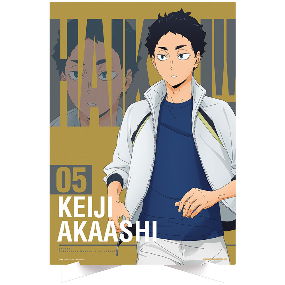 Ichiban Kuji Haikyu!! Prize H Kyouhei Akaashi Illustration Board ~Summit View~ - Mandorama