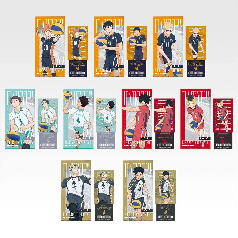 Ichiban Kuji Haikyu!! Prize I Ticket Case & Clear Card Set - Mandorama