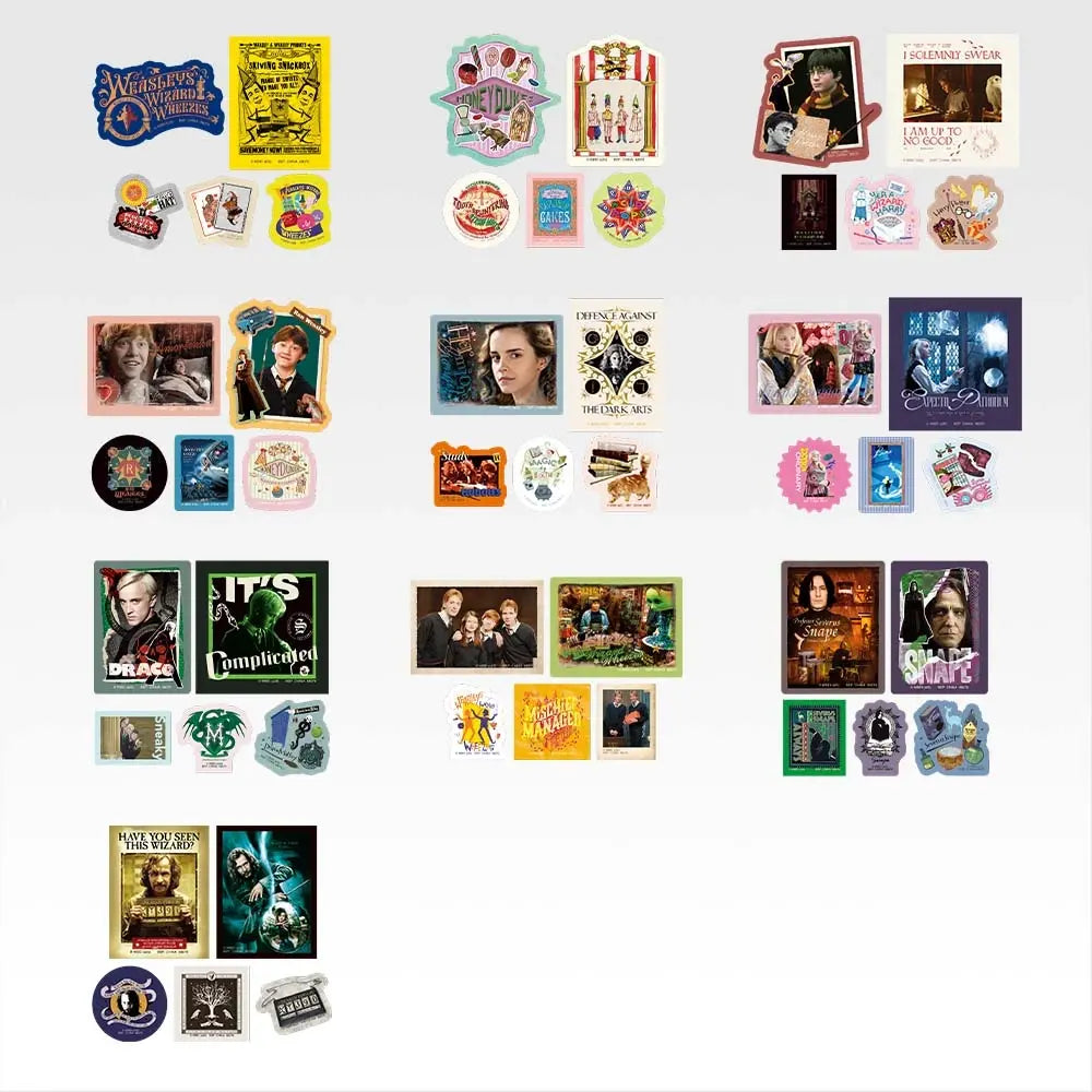 Ichiban Kuji Harry Potter Prize J Sticker Assort Collection - Mandorama