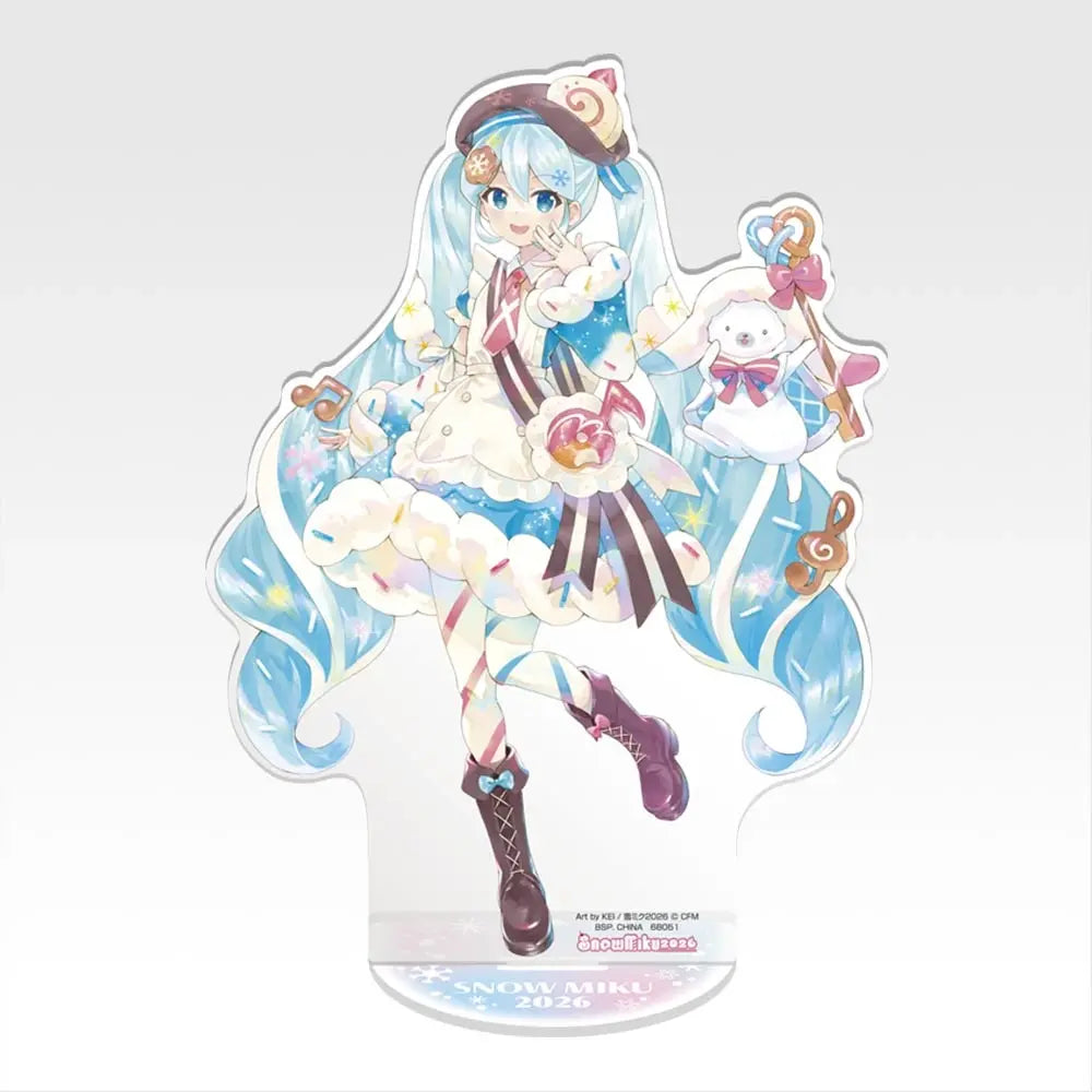 Ichiban Kuji Hatsune Miku / Vocaloid Prize B Snow Miku 2026 Big Acrylic Stand - Mandorama