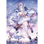 Ichiban Kuji Hatsune Miku / Vocaloid Prize C Snow Miku 2023 Main Visual Illustration Board - Mandorama