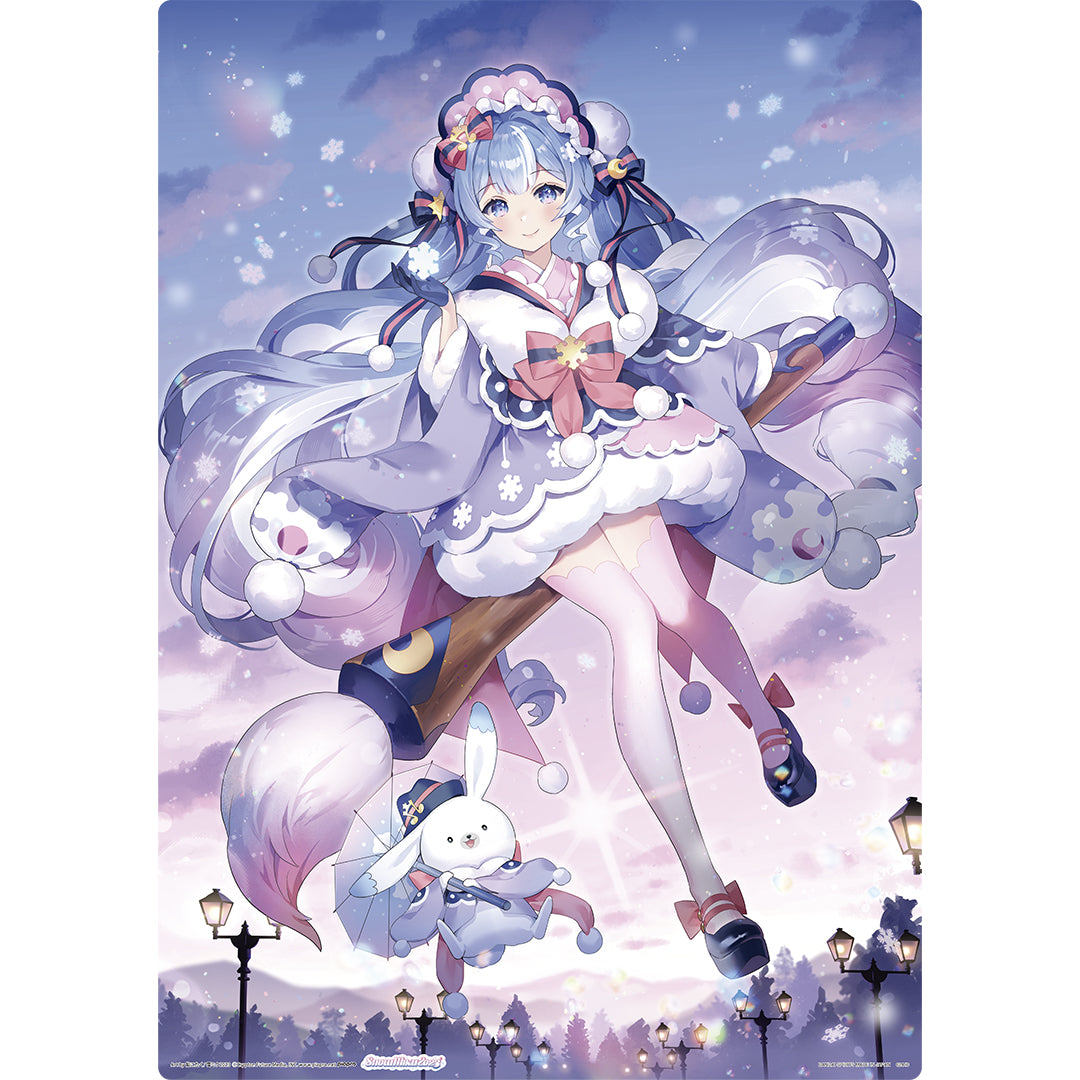 Ichiban Kuji Hatsune Miku / Vocaloid Prize C Snow Miku 2023 Main Visual Illustration Board - Mandorama