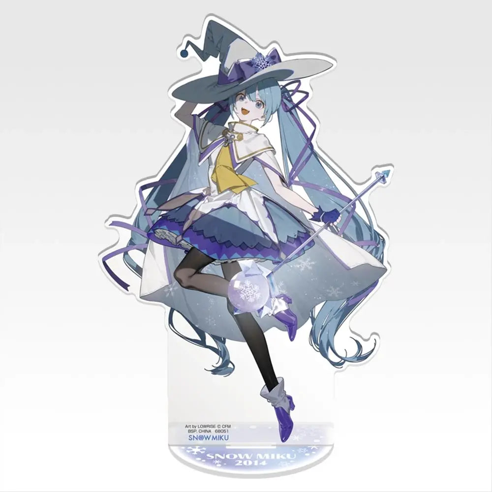 Ichiban Kuji Hatsune Miku / Vocaloid Prize F Snow Miku 2014 Big Acrylic Stand - Mandorama
