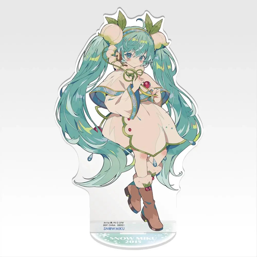 Ichiban Kuji Hatsune Miku / Vocaloid Prize G Snow Miku 2015 Big Acrylic Stand - Mandorama