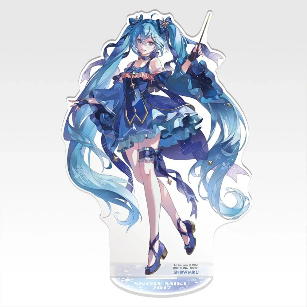 Ichiban Kuji Hatsune Miku / Vocaloid Prize I Snow Miku 2017 Big Acrylic Stand - Mandorama