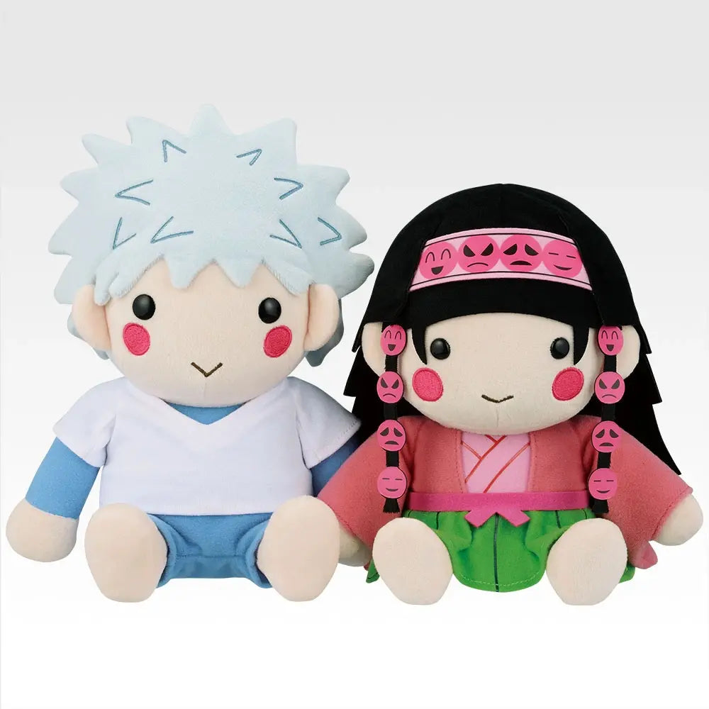 Ichiban Kuji Hunter x Hunter Prize A Killua & Alluka Plushie Set - Mandorama