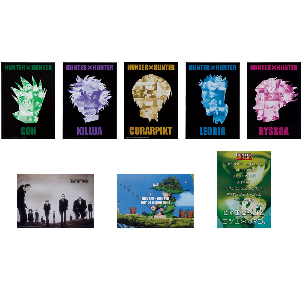 Ichiban Kuji Hunter x Hunter Prize F Clear Poster - Mandorama