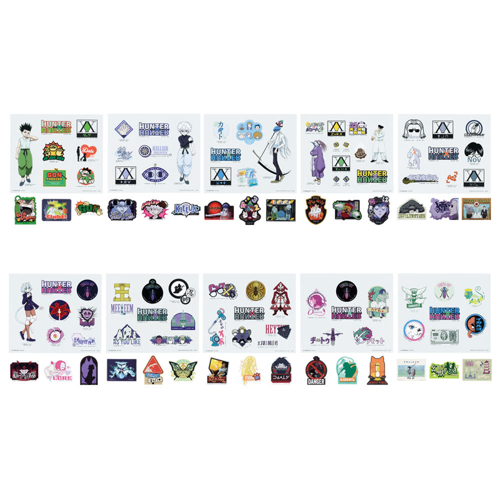 Ichiban Kuji Hunter x Hunter Prize I Clear Sticker & Flake Seal - Mandorama