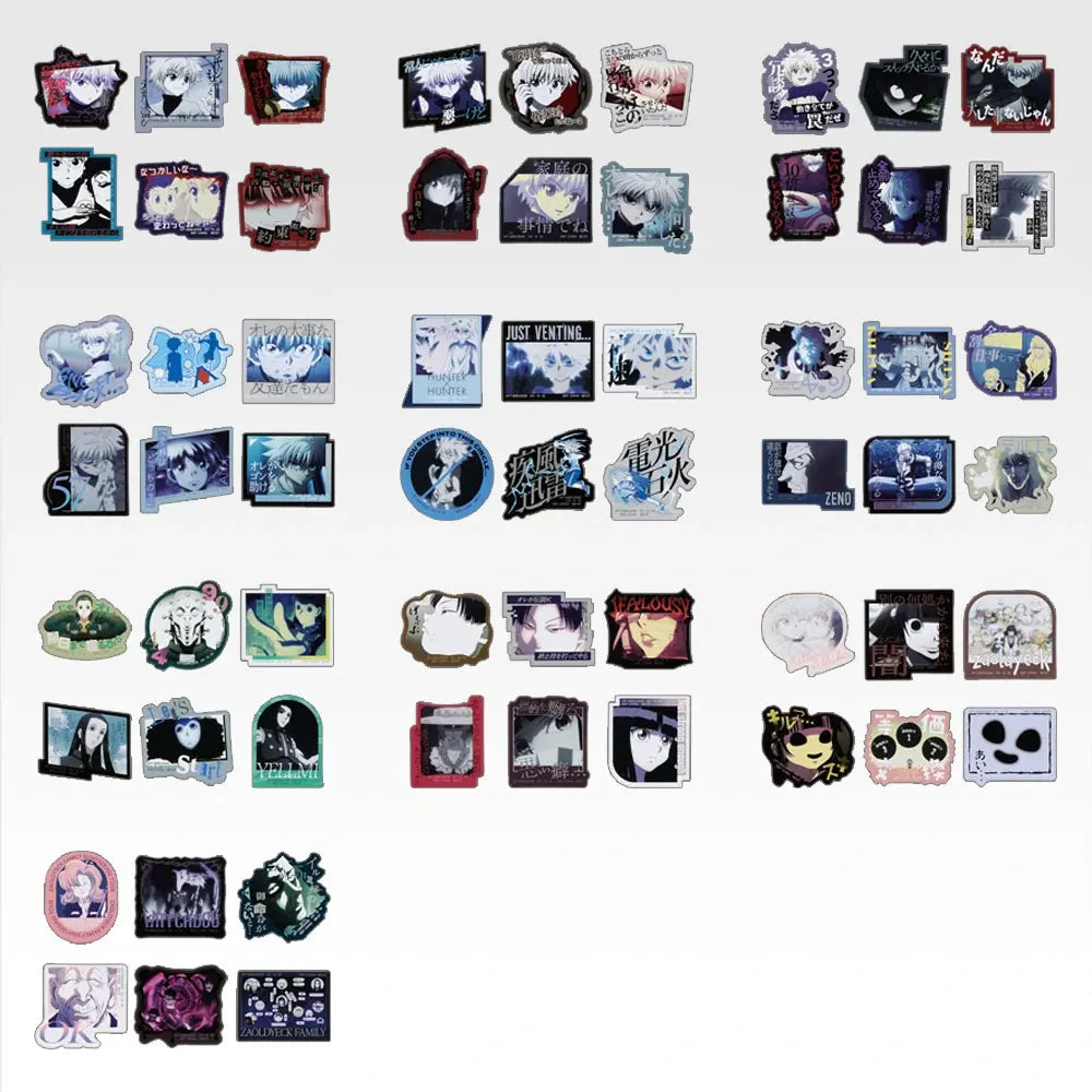 Ichiban Kuji Hunter x Hunter Prize J Sticker Collection - Mandorama