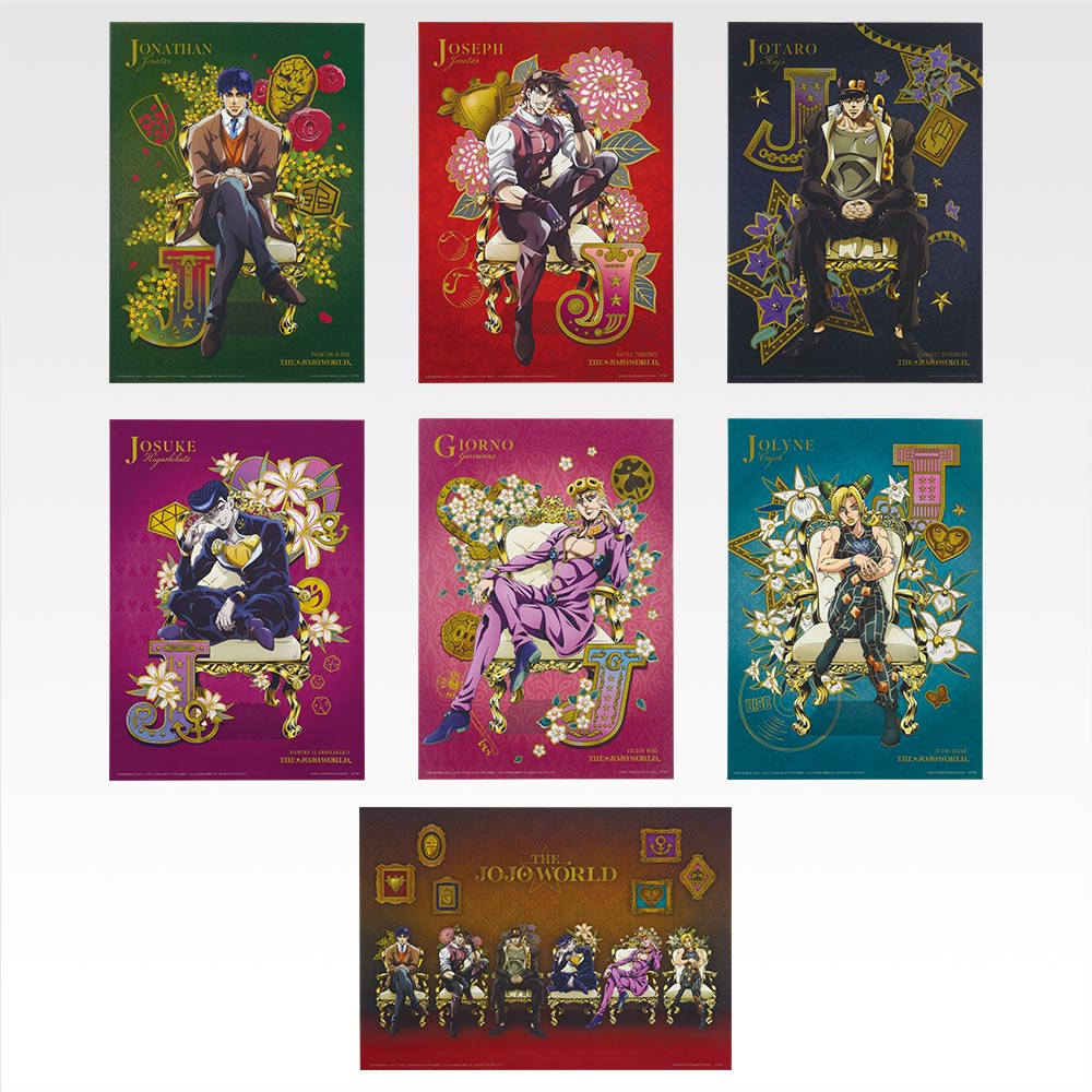 Ichiban Kuji JoJo's Bizarre Adventure Prize I Clear Poster - Mandorama