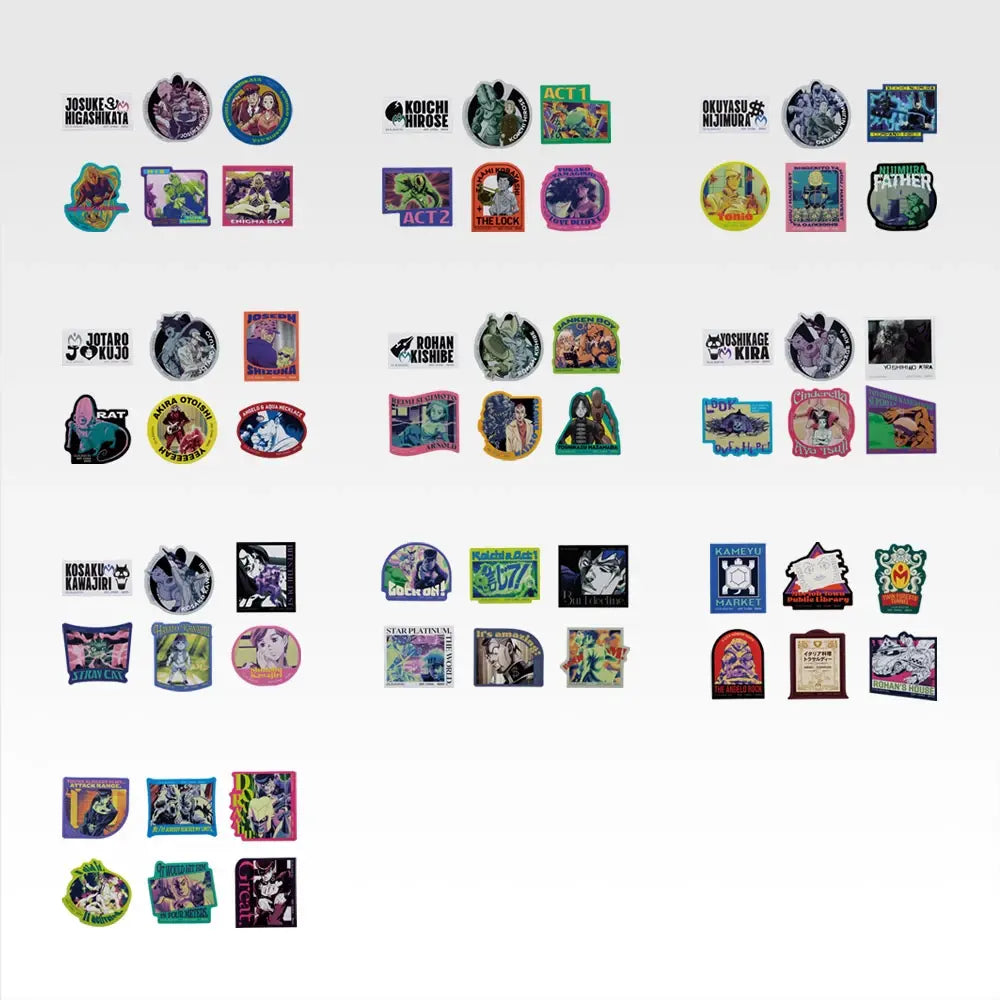 Ichiban Kuji JoJo's Bizarre Adventure Prize J Sticker Collection - Mandorama