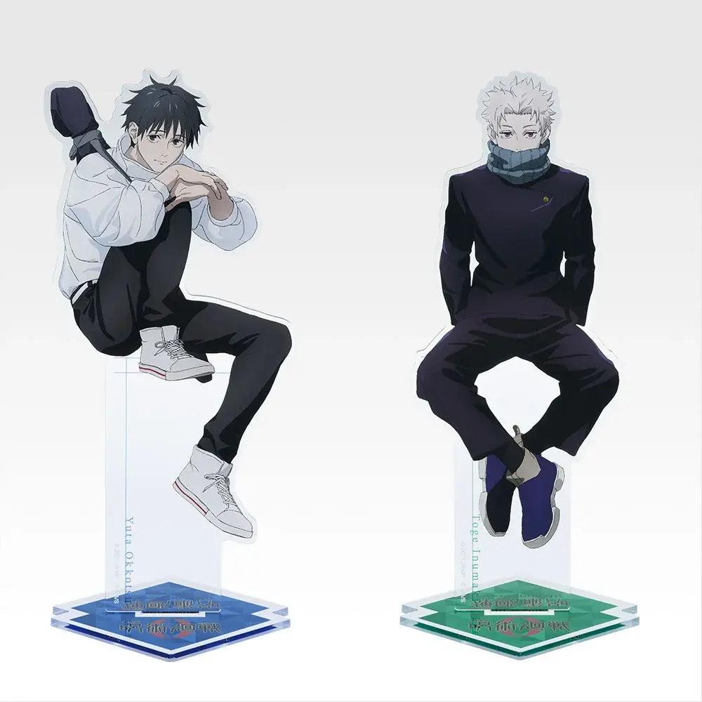 Ichiban Kuji Jujutsu Kaisen Prize D Jujutsu Kaisen 0 (Movie) Big Acrylic Stand Set (2 Types) - Mandorama [src:https://assets.1kuji.com/uploads/product_item/image/106795/3c63b67b-ccd2-46fb-a651-d1e49b1dfd8e.webp]