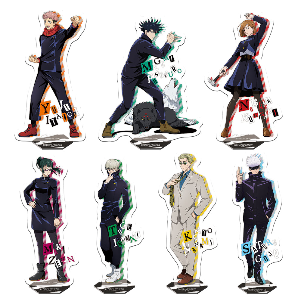 Ichiban Kuji Jujutsu Kaisen Prize F Acrylic Stand Set - Mandorama