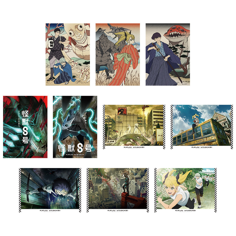 Ichiban Kuji Kaiju No. 8 Prize D Clear Poster - Mandorama