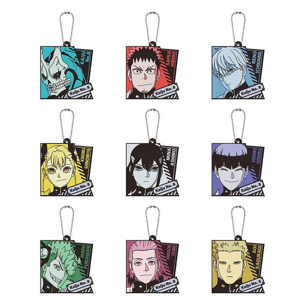 Ichiban Kuji Kaiju No. 8 Prize F Defense Force Member Rubber Charm - Mandorama