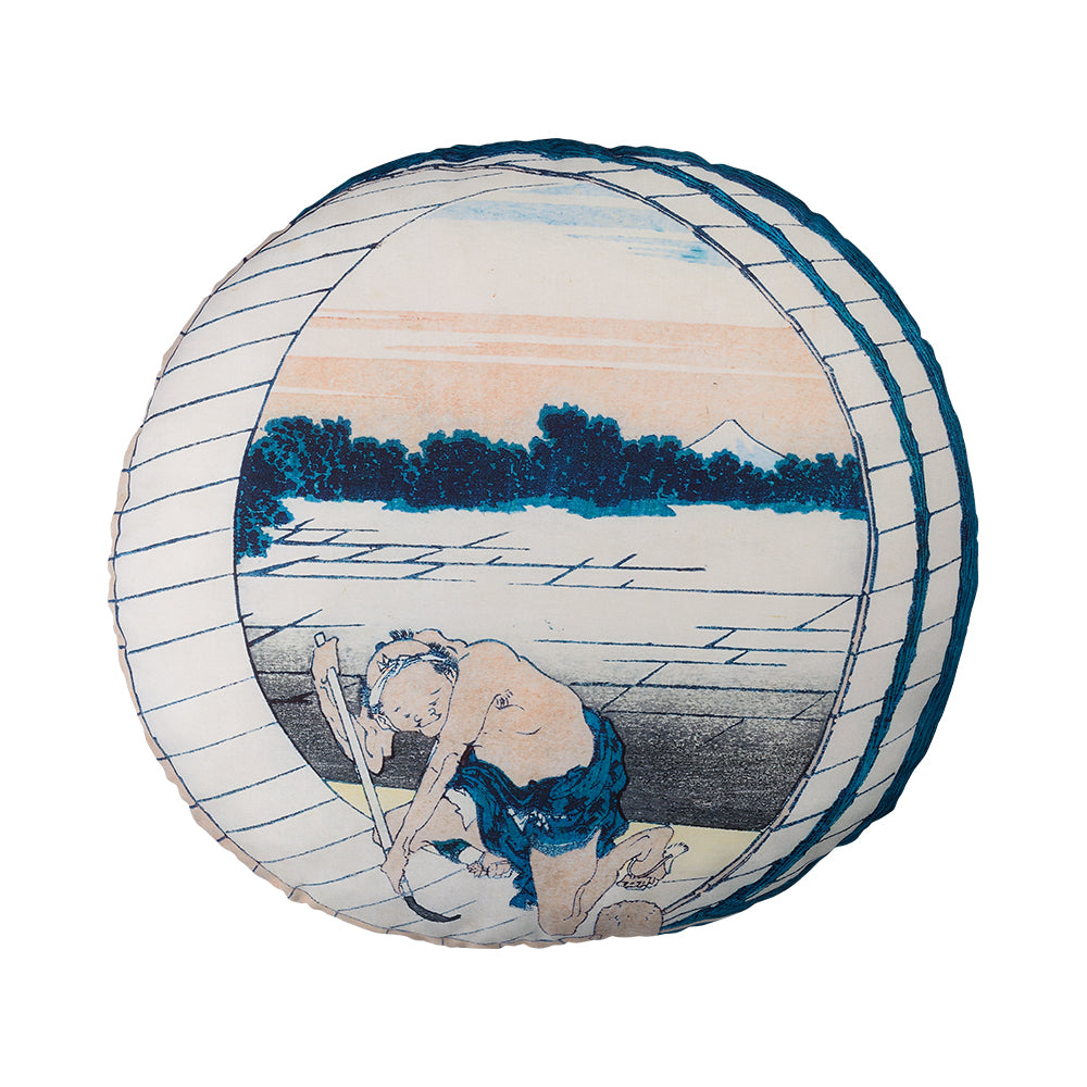 Ichiban Kuji Katsushika Hokusai Prize B Mt. Fuji Seen from Owari Province Cushion - Mandorama