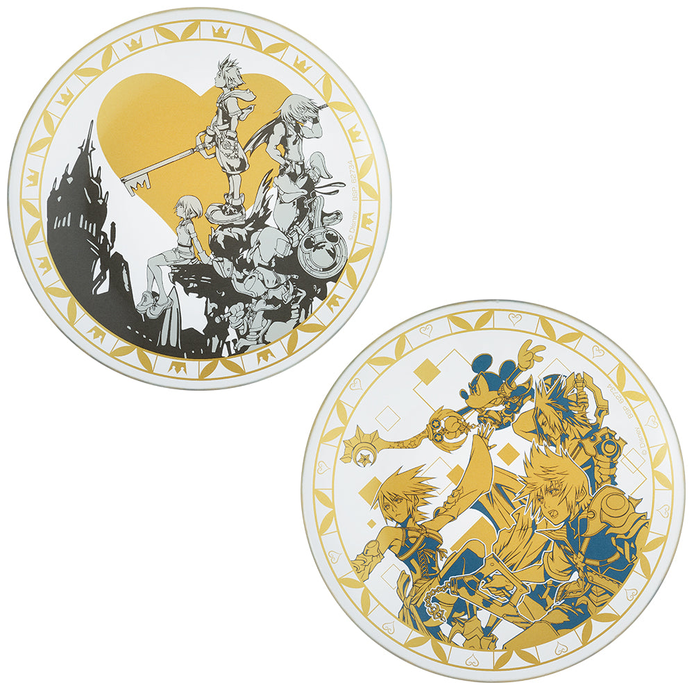 Ichiban Kuji Kingdom Hearts Prize D Glass Plate - Mandorama