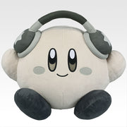 Ichiban Kuji Kirby Last One Prize Cheerful Kirby Plush Monochrome Ver. - Mandorama