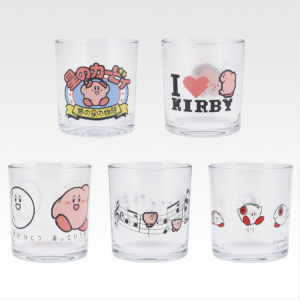 Ichiban Kuji Kirby Prize E Rock Glass Set - Mandorama