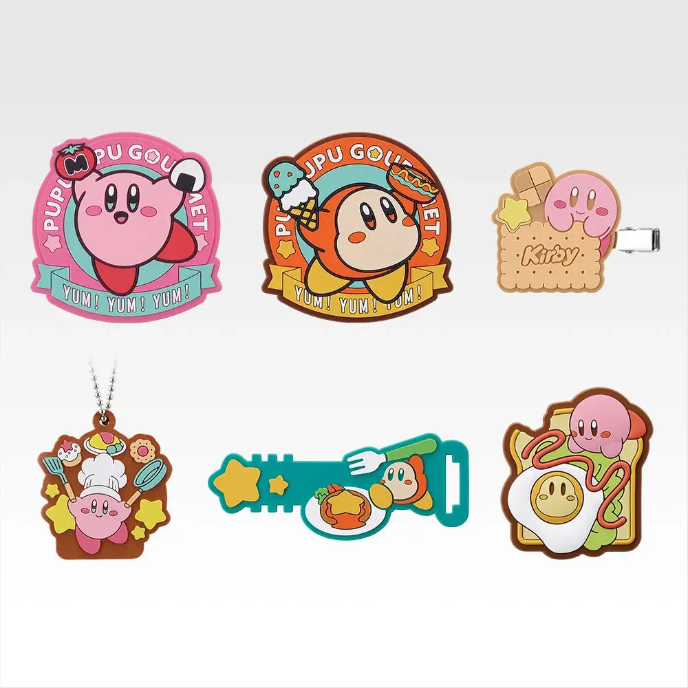 Ichiban Kuji Kirby Prize H Gourmet Rubber Assort - Mandorama