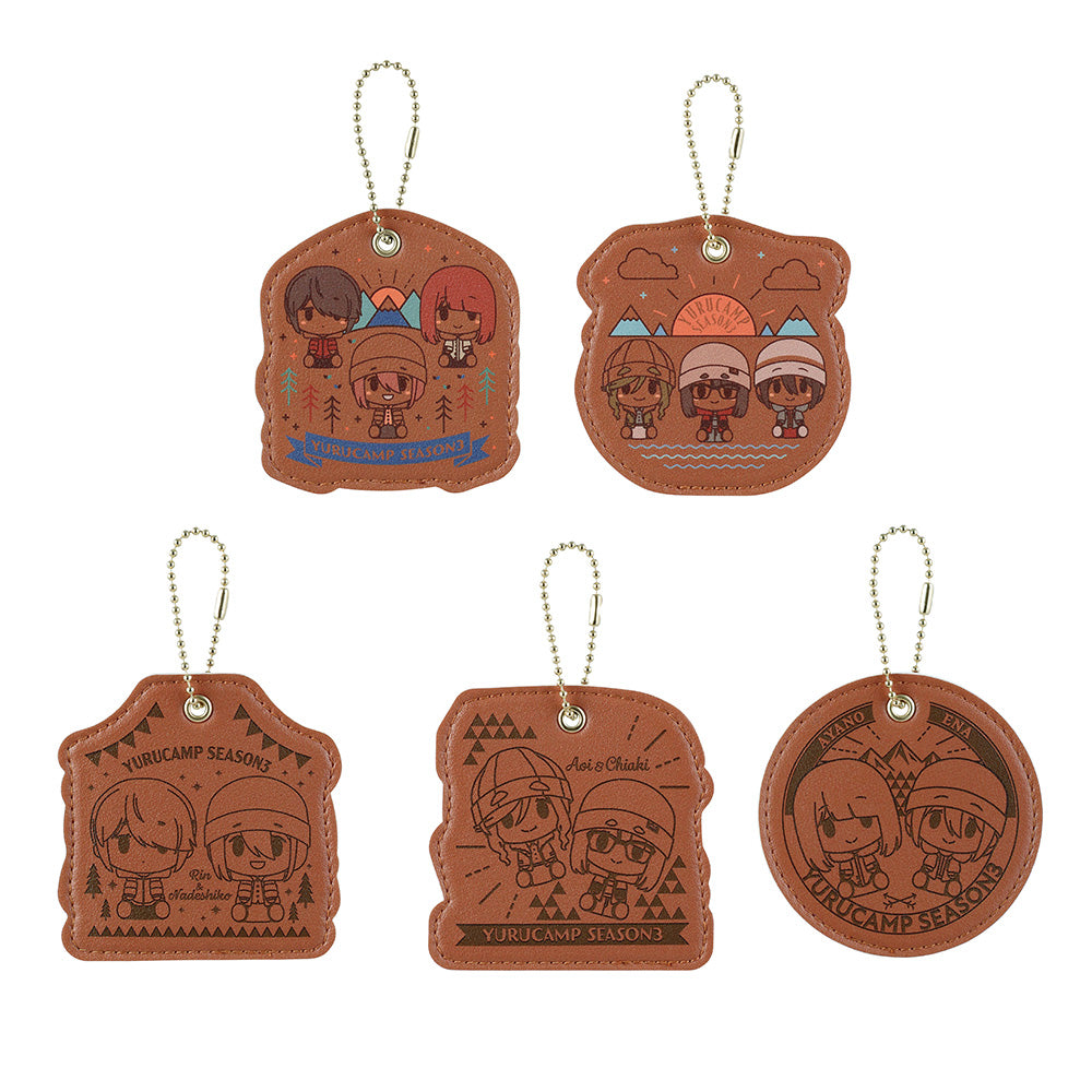 Ichiban Kuji Laid-Back Camp Prize E Leather-style Charm - Mandorama