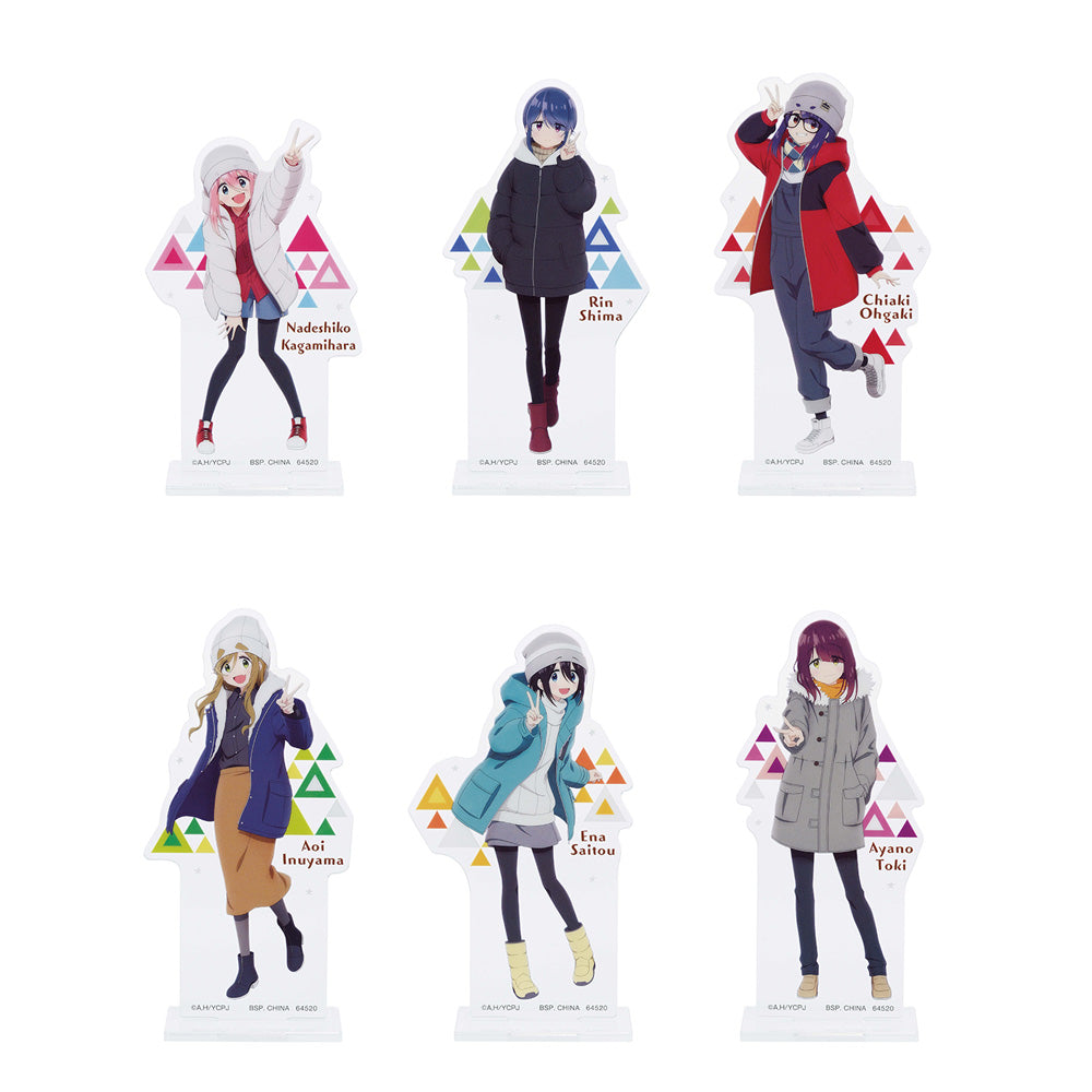 Ichiban Kuji Laid-Back Camp Prize F Acrylic Stand - Mandorama
