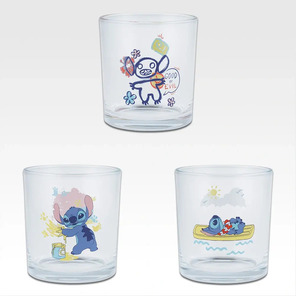 Ichiban Kuji Lilo & Stitch Prize G Mischief Glass Set - Mandorama