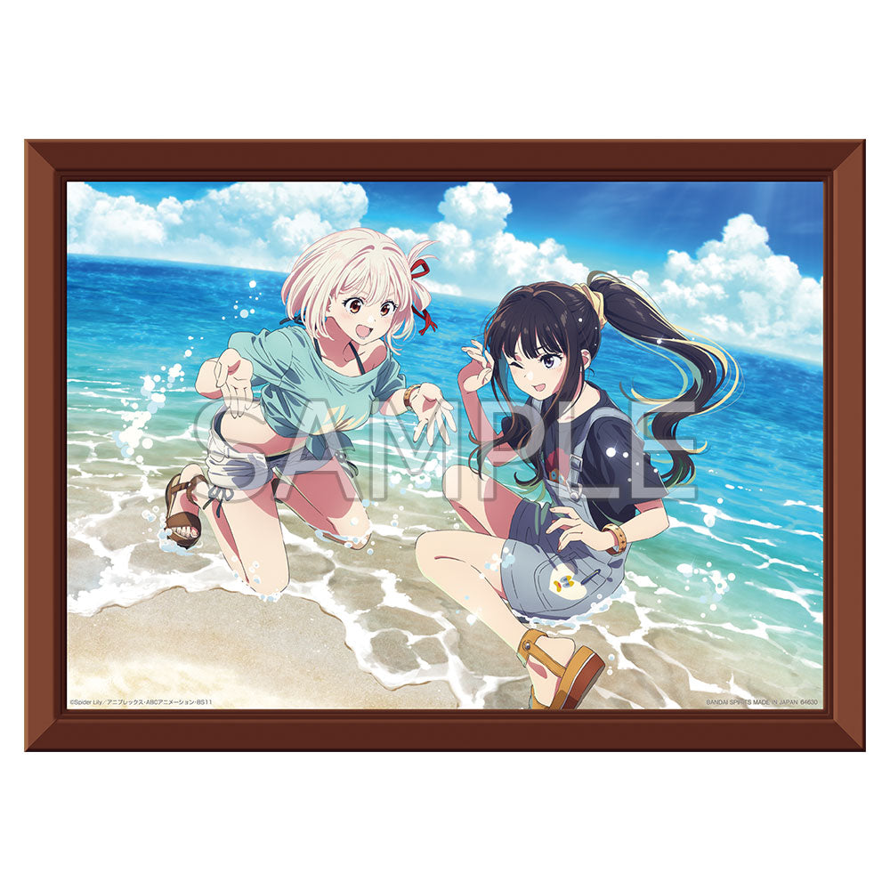 Ichiban Kuji Lycoris Recoil Prize B Visualize Frame ~Two on the Beach~ - Mandorama