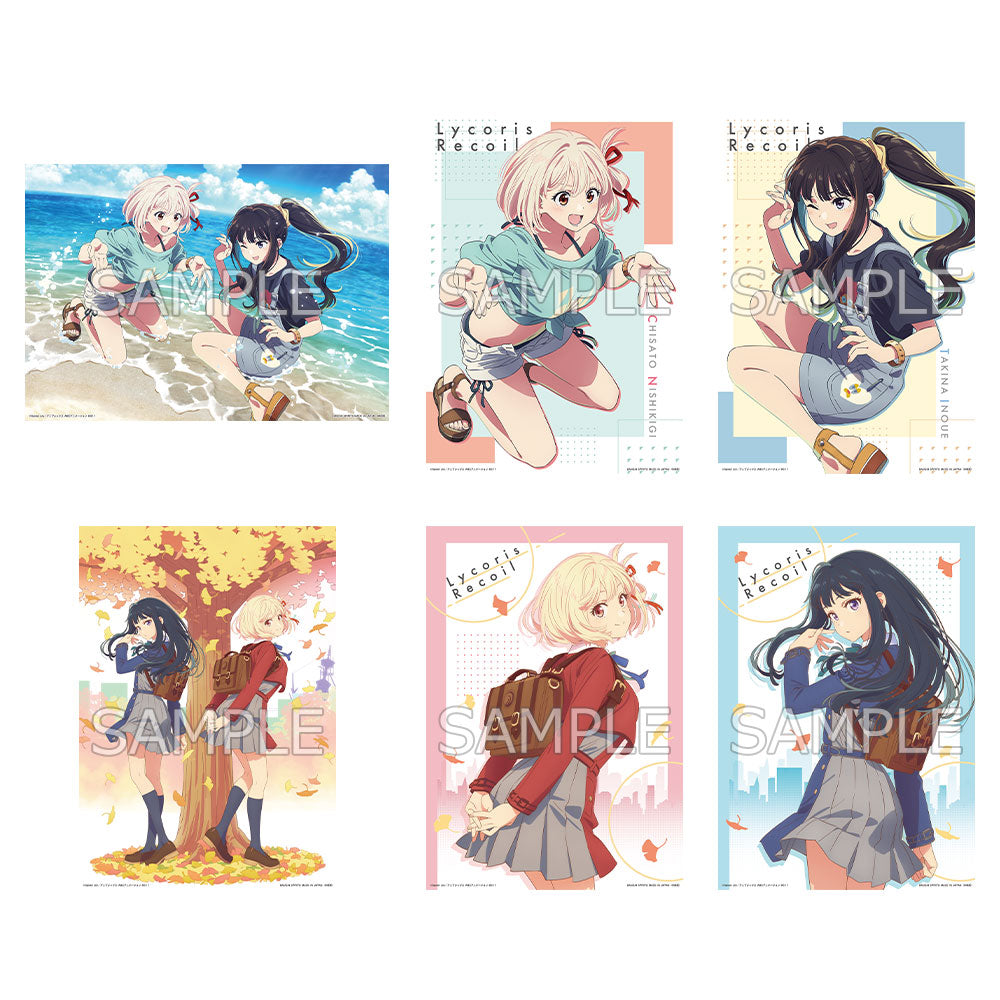 Ichiban Kuji Lycoris Recoil Prize F Clear Poster - Mandorama