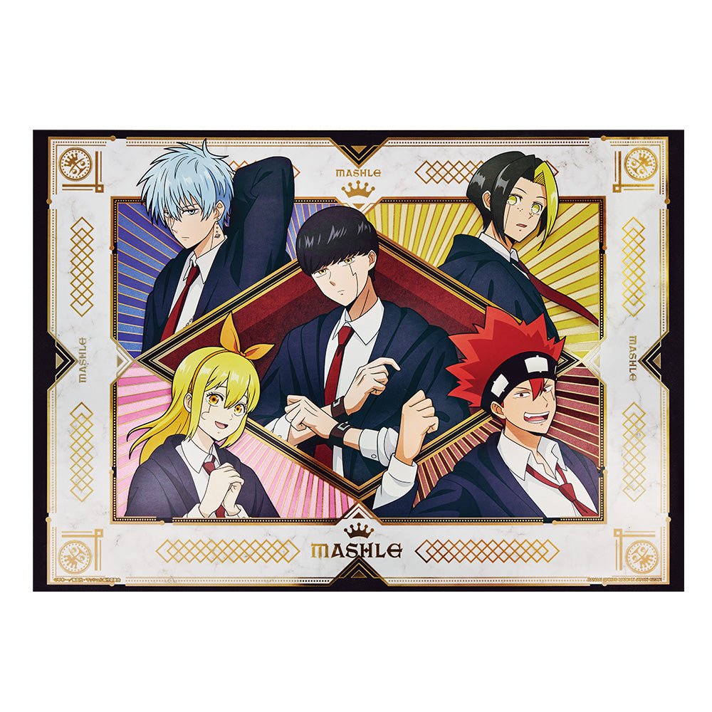 Ichiban Kuji MASHLE Last One Prize Metallic Art Sheet ~Last One Ver.~ - Mandorama