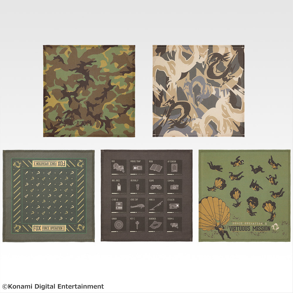 Ichiban Kuji Metal Gear Solid Δ: Snake Eater Prize E Survival Handkerchief - Mandorama